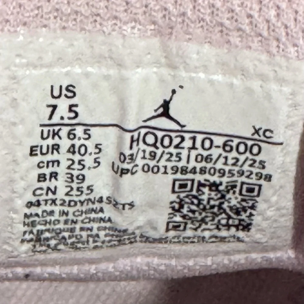 Nike Air Jordan Stadium 90 Cleat Pink Foam HQ0210-600 Football Men's 7.5 $135